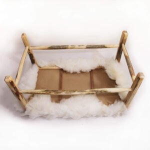 Taburete Decorativo De Oveja Lana - Image 5